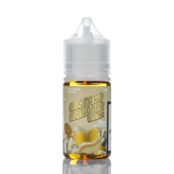 Custard Monster Salts - Vanilla Custard - 30ml - Black Coral